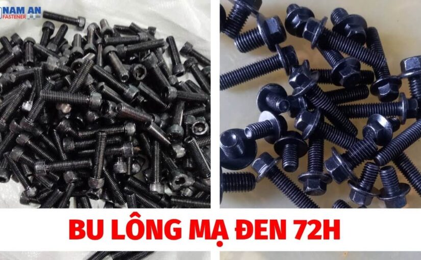 Bu Lông Mạ Đen 72 Giờ – Sức Mạnh và Bền Bỉ Trên Mọi Mặt Trận