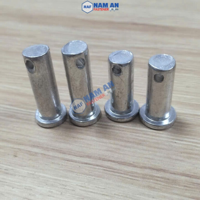 Chốt Pin Định Vị M8x20, M10x25, M10x30, Trục Cài Chốt Chẻ