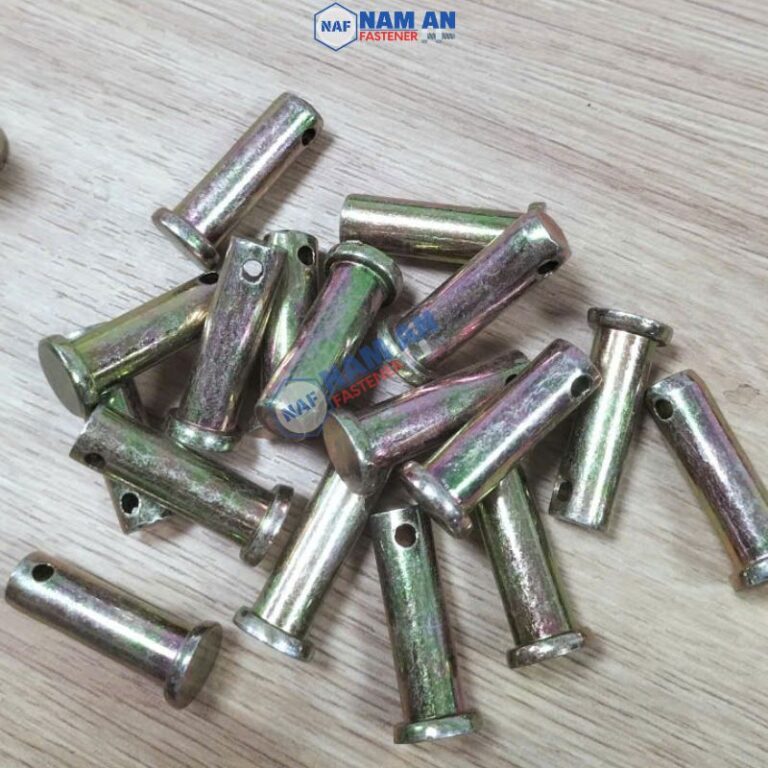 Chốt Pin Định Vị M8x20, M10x25, M10x30, Trục Cài Chốt Chẻ