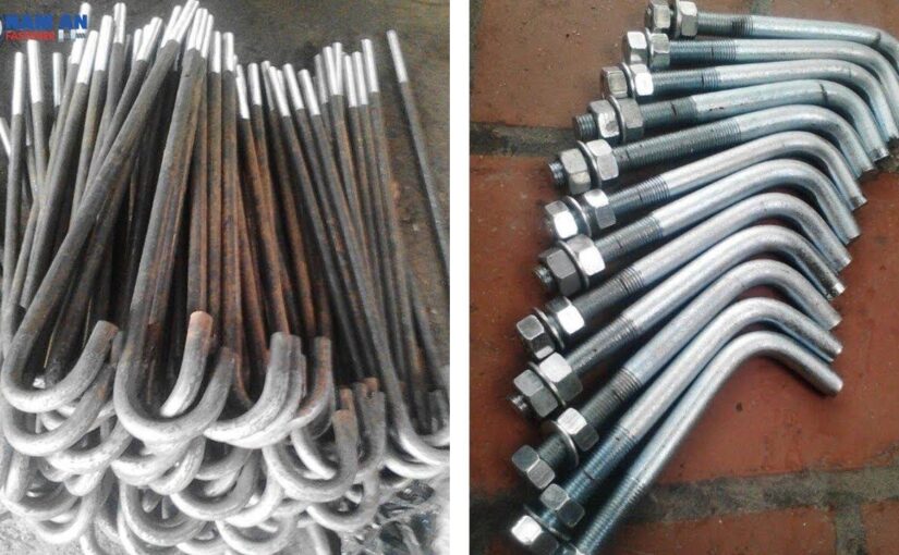 Chuyên Sản Xuất Bu Lông Neo Móng Đủ Kích Thước, Chất Liệu
